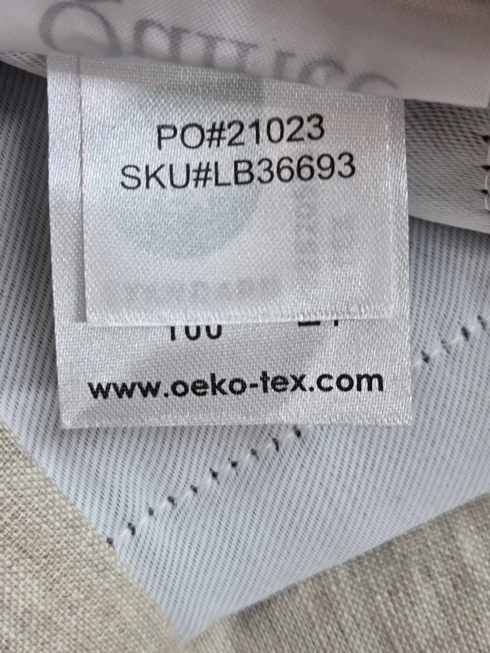 QUINCE Set Of 2 48x84 European Linen True Blackout Curtains Flax 9990